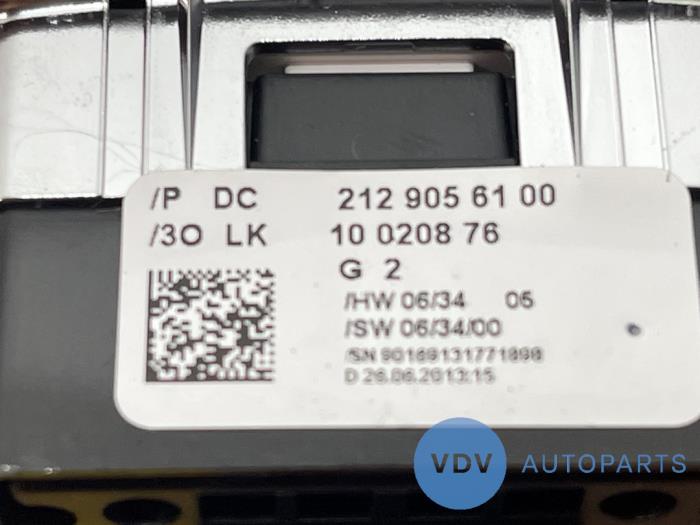 Interruptor combinado de ventanillas Mercedes E-Klasse