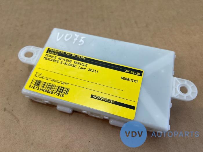 Module keyless vehicle Mercedes E-Klasse