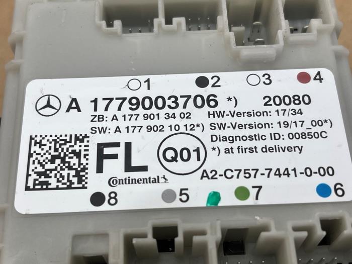 Central door locking module Mercedes A-Klasse