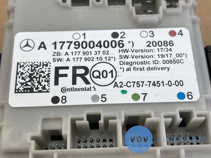 Module verrouillage central des portes Mercedes A-Klasse