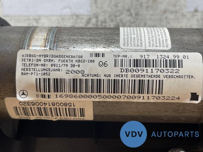 Airbag droite (tableau de bord) Mercedes A-Klasse