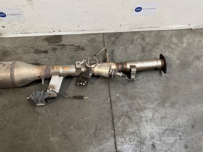 Echappement silencieux central Mercedes X-Klasse