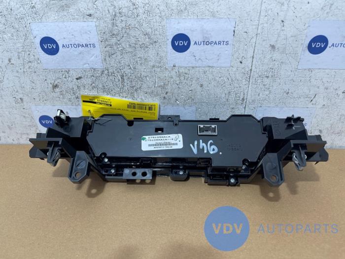 Panneau de commandes chauffage Mercedes X-Klasse