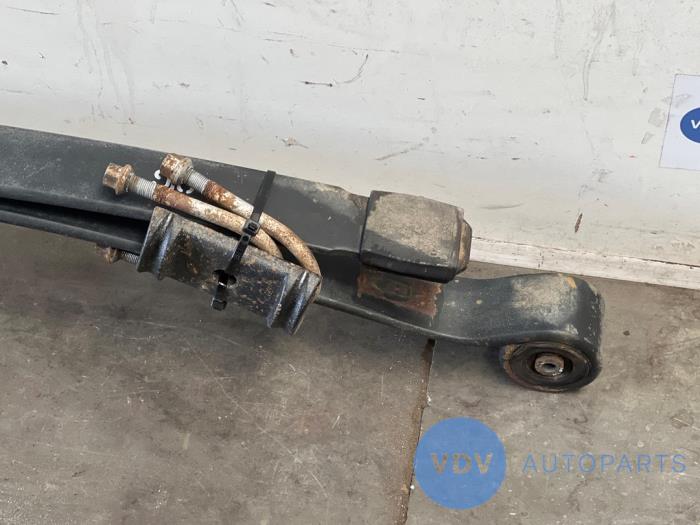 Bladveer achter Mercedes Sprinter