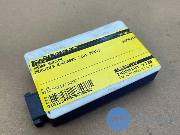 czujnik radarowy Mercedes E-Klasse