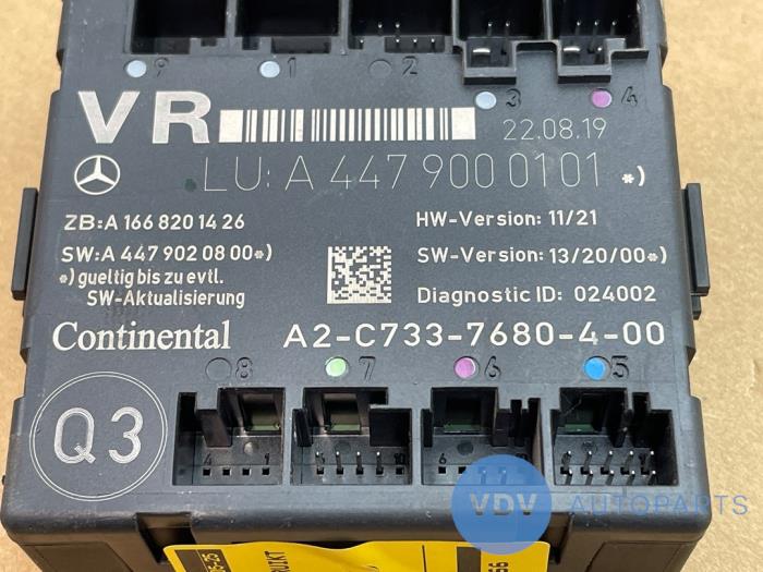 Module verrouillage central des portes Mercedes Vito