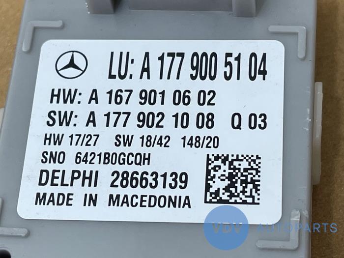 Computer lighting module Mercedes A-Klasse