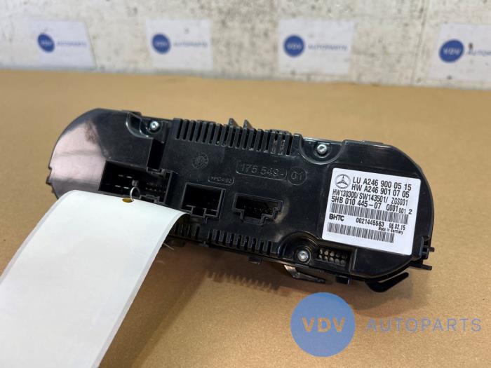 Panneau de commandes chauffage Mercedes A-Klasse