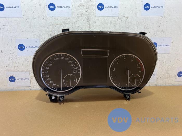 Odometer KM Mercedes A-Klasse