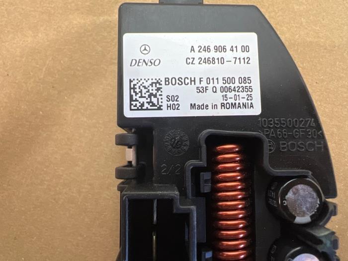 Resistencia de calefactor Mercedes A-Klasse