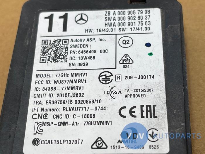 Radar sensor Mercedes E-Klasse