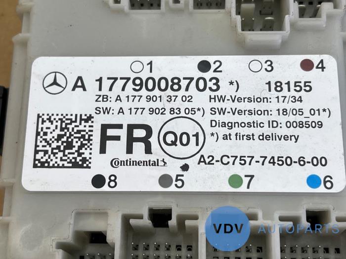 Module verrouillage central des portes Mercedes A-Klasse