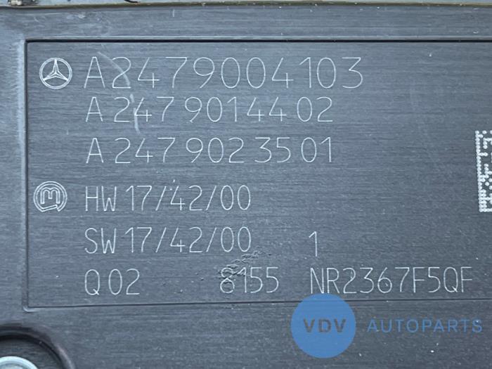 Commande ordinateur de bord Mercedes A-Klasse