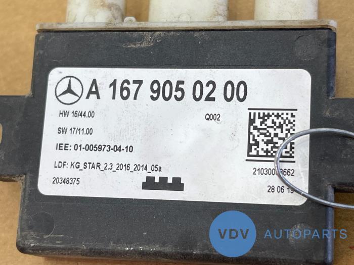 Module passage hayon Mercedes C-Klasse