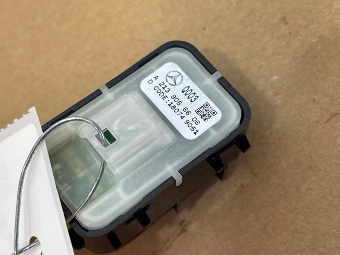 Interruptor de ajuste de asiento Mercedes E-Klasse
