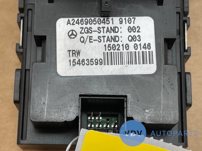 Mechanizm hamulca recznego Mercedes A-Klasse