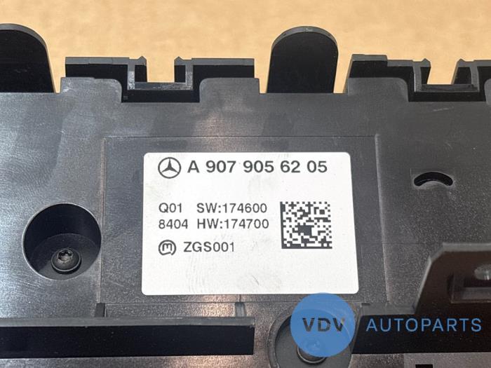 Heater control panel Mercedes Sprinter