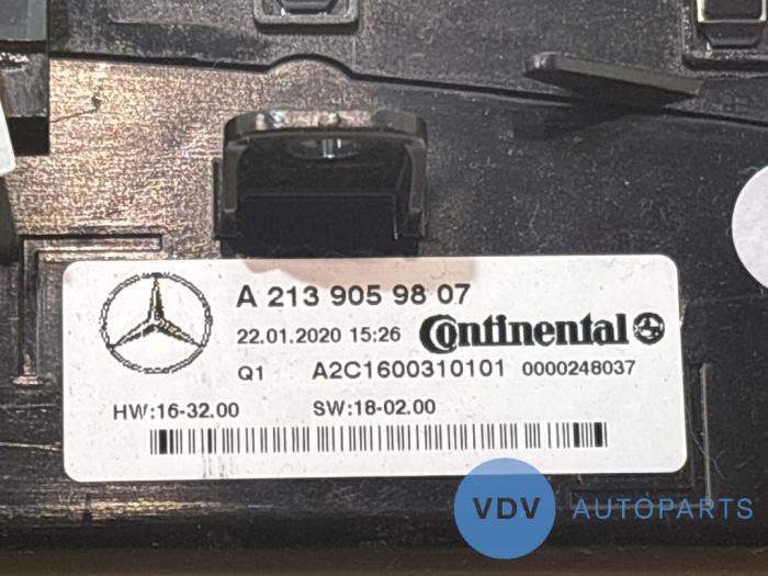 Panneau de commandes chauffage Mercedes CLS-Klasse