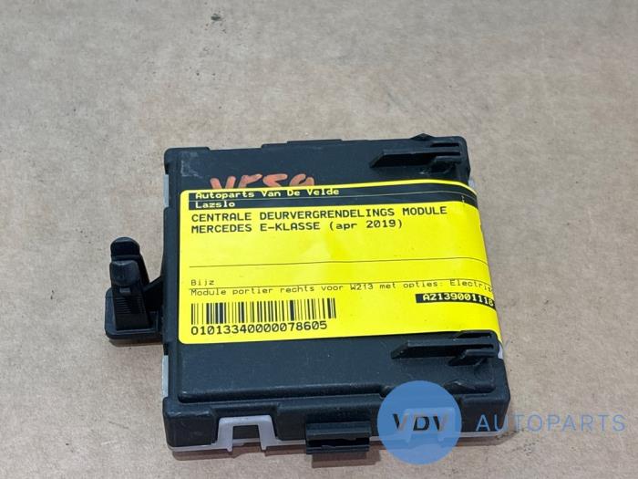 Central door locking module Mercedes E-Klasse