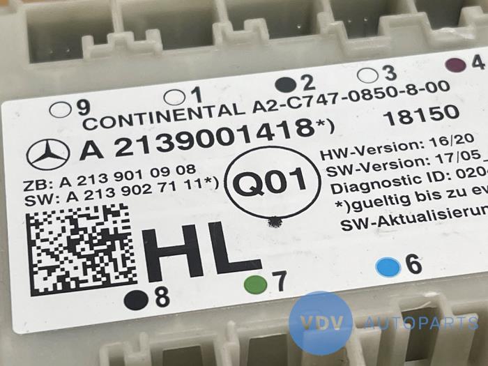 Module verrouillage central des portes Mercedes E-Klasse