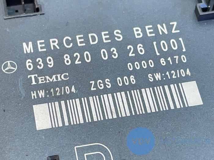 Module verrouillage central des portes Mercedes Vito
