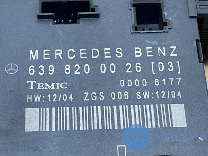 Module verrouillage central des portes Mercedes Vito