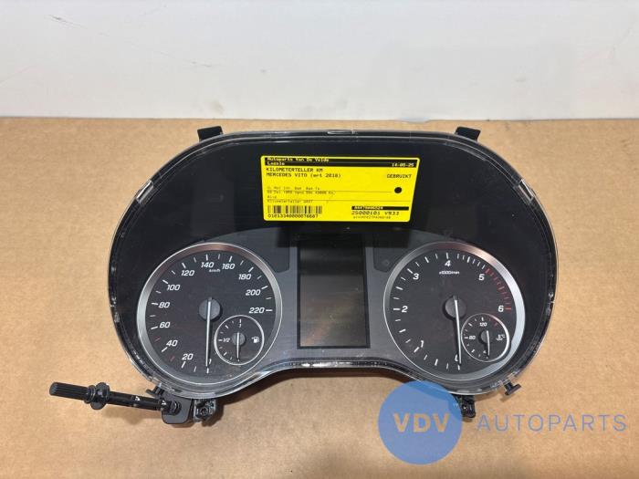 Odometer KM Mercedes Vito