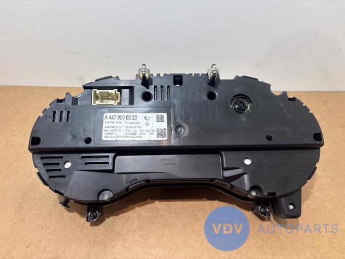 Odometer KM Mercedes Vito