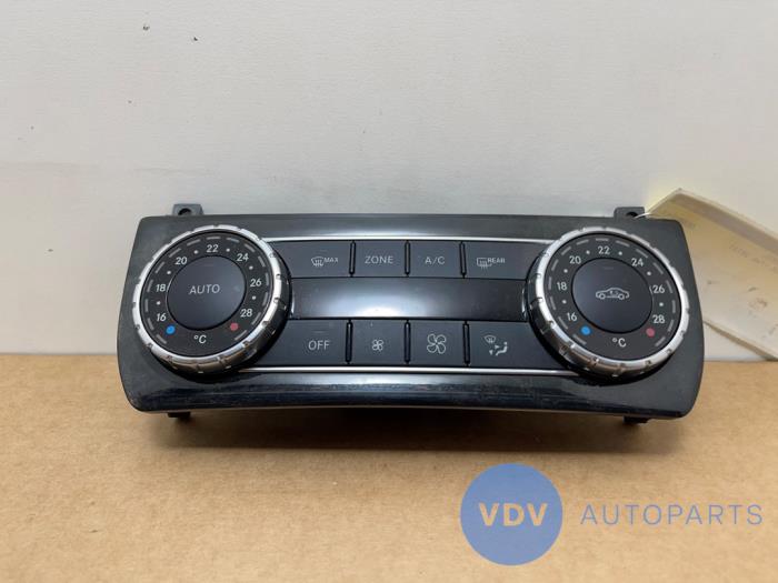Heater control panel Mercedes CLS-Klasse