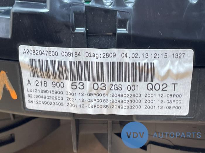 Odometer KM Mercedes CLS-Klasse