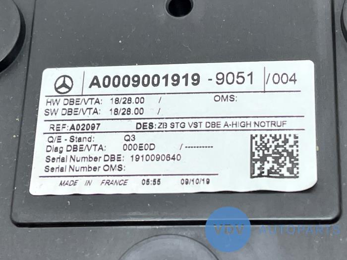 Luz interior delante Mercedes CLA