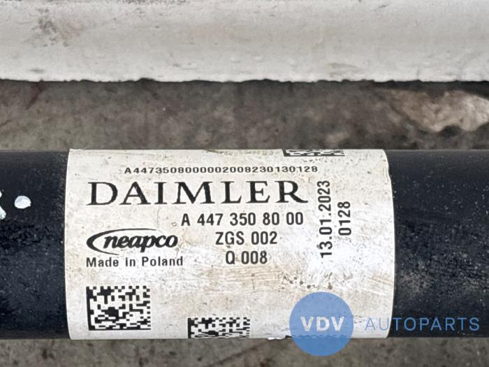 Arbre de transmission arrière gauche Mercedes Vito