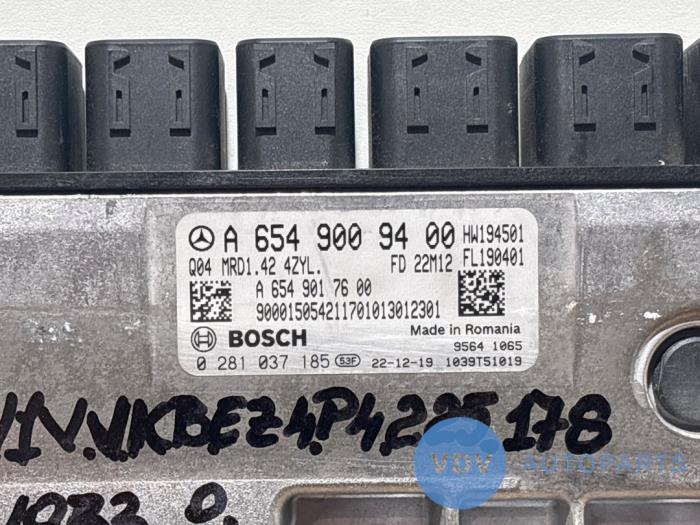 Ignition lock + computer Mercedes Vito