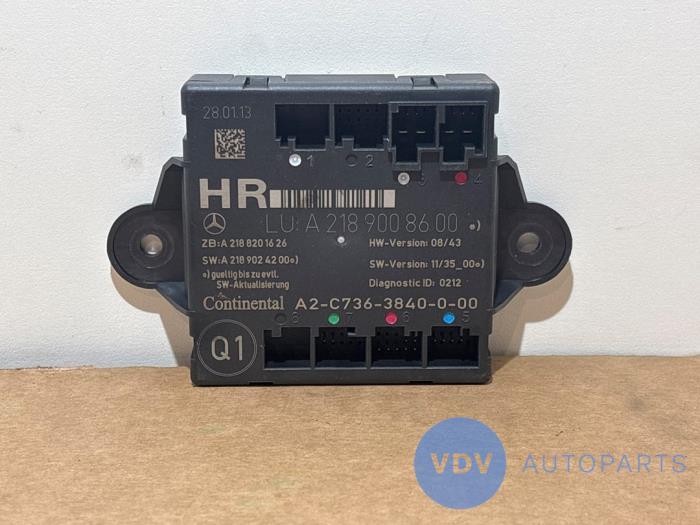 Central door locking module Mercedes CLS-Klasse