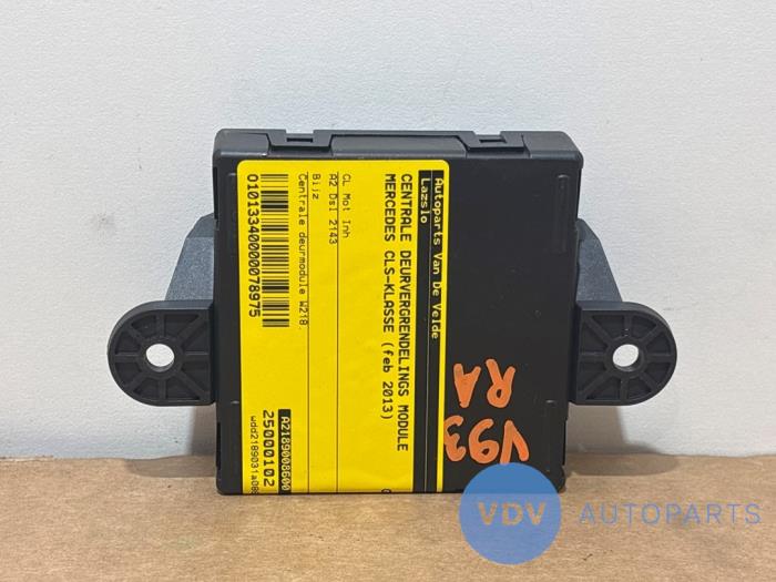 Central door locking module Mercedes CLS-Klasse