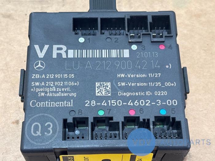 Modul centralnego zamka Mercedes CLS-Klasse
