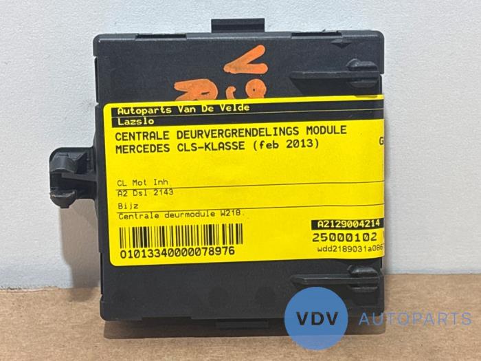 Modul centralnego zamka Mercedes CLS-Klasse