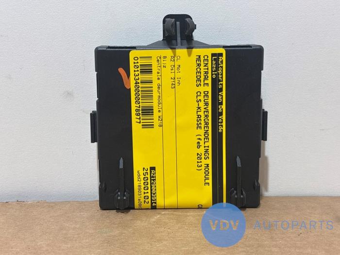 Central door locking module Mercedes CLS-Klasse
