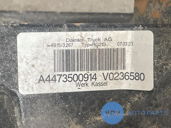 Différentiel arrière Mercedes Vito