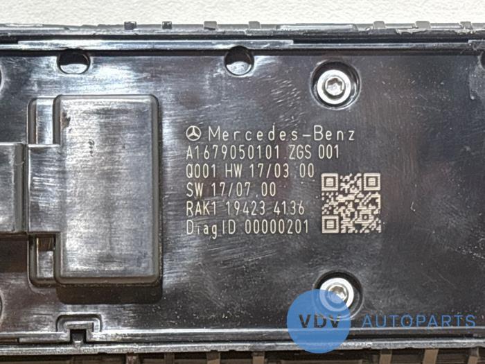Commutateur combi vitres Mercedes A-Klasse