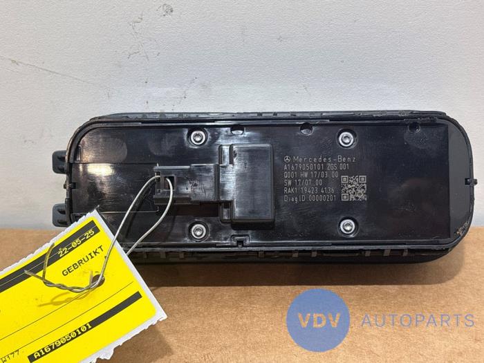 Commutateur combi vitres Mercedes A-Klasse