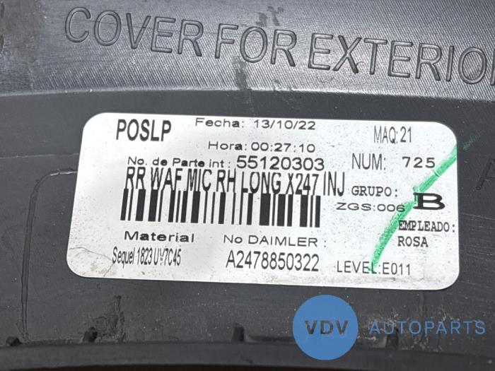 Rear wheel rim Mercedes GLB-Klasse