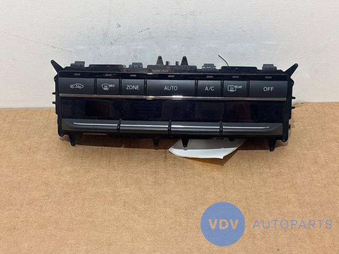 Heater control panel Mercedes E-Klasse