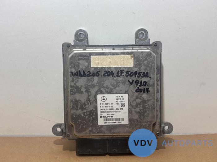 Ignition lock + computer Mercedes C-Klasse