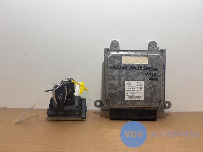 Ignition lock + computer Mercedes C-Klasse