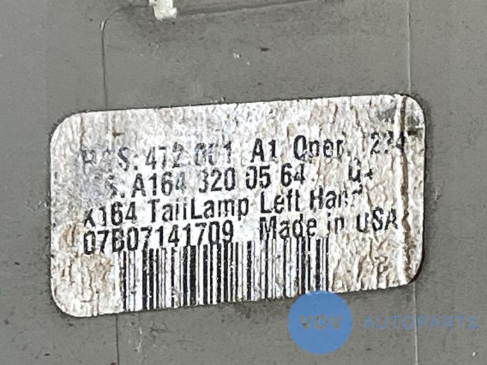 Tylne swiatlo pozycyjne lewe Mercedes GL-KLASSE