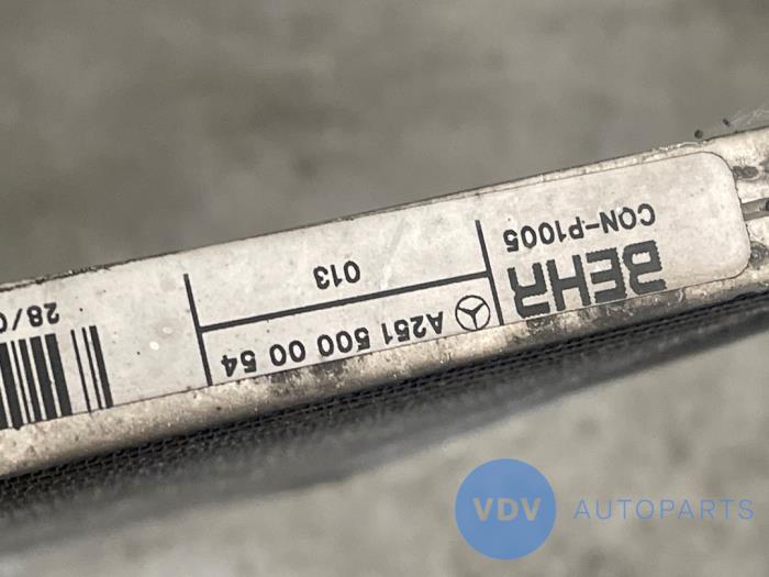 Air conditioning condenser Mercedes R-Klasse