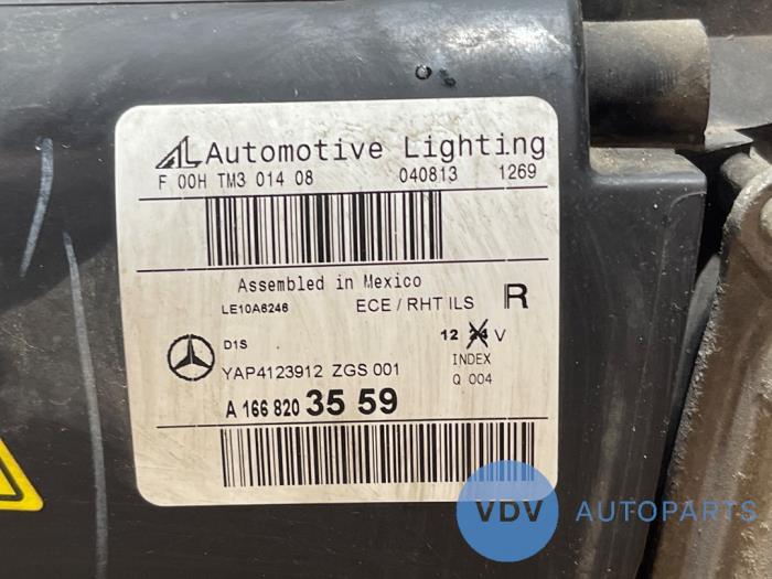 Koplamp rechts Mercedes GL-KLASSE