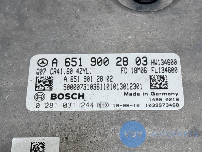 Ignition lock + computer Mercedes Vito