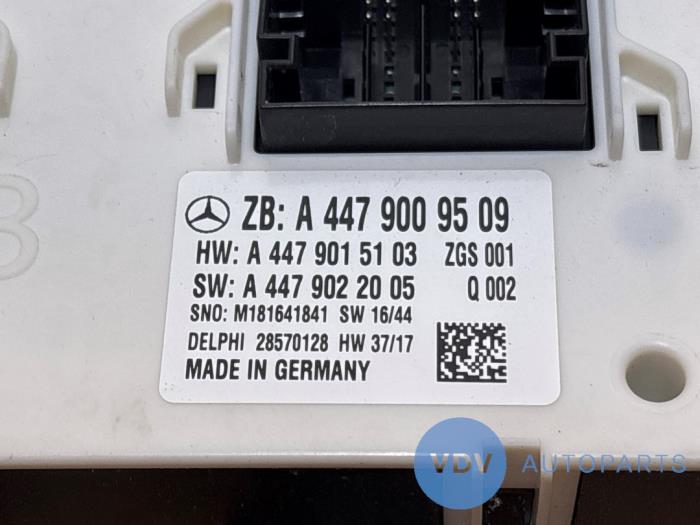 Module confort Mercedes Vito